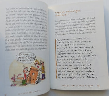 LABBÉ PUECH : Les goûters philo, Pour de vrai et pour de faux, MILAN 9782745901811