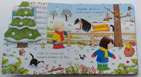Les contes de la ferme : Poppy et Sam, Noël USBORNE 9781474988421