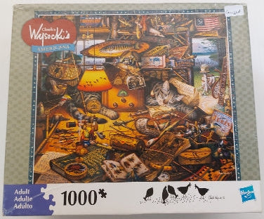 WYSOCKI, Charles : Max dans les Adirondacks Casse-tête MB Puzzle 1000 morceaux
