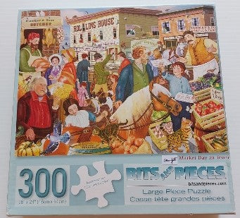 SOLOMON, Rosiland: Market Day In Town Bits and Pieces 47247 Casse-têtes 300 morceaux