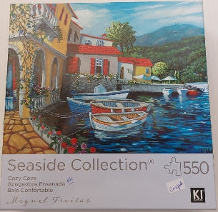 Seaside collection : Baie confortable Casse-tête KI Puzzle 550 Morceaux
