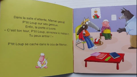 LALLEMAND THUILLIER : P'tit Loup rentre à l'école AUZOU 9782733893258