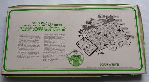 Jour de paye Hasbro Calculateur d'épargne et d'emprunt avec pions Jeux 8 ans et plus