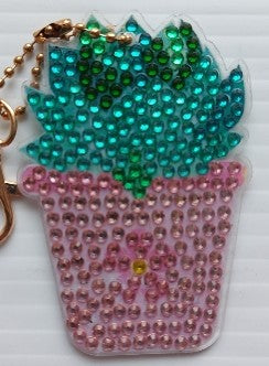 13 plante porte-clés, plant keychain