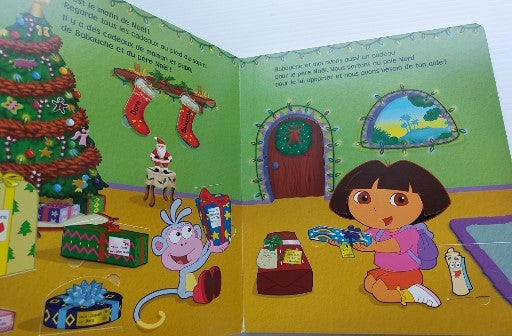 Un cadeau pour le Père Noël Dora l'exploratrice PRESSES ADVENTURE 9782896605323