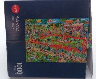 TANCK Dog Show Heye 29788 Casse-tête 1000 morceaux