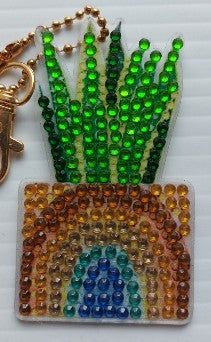 06 plante porte-clés, plant keychain