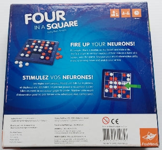Four in a square FOXMIND Jeu 7 ans et plus