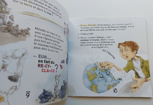 LAMONTAGNE GIRARD : Mélodie découvre le recyclage CMONBAG