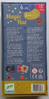 Magic Hat, jeu de mémoire DJECO DJ08536 Jeu 6 ans et plus