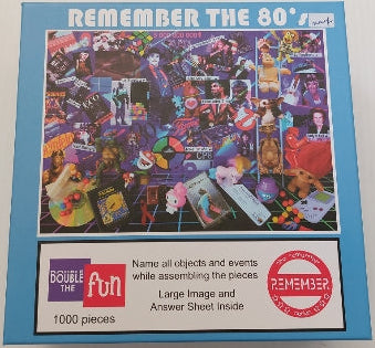 Dans les années 80 / Remember the 80's PUZZ-ART Casse-tête 1000 morceaux