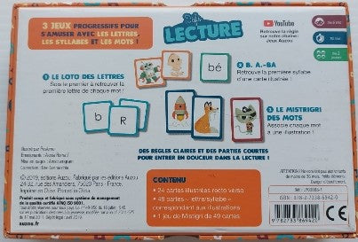 Défis lecture AUZOU Jeu 6 ans et plus