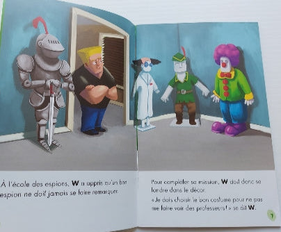 Les petits espions : Les livres de Zélie Série Bleue CEC