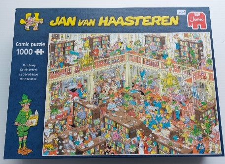 Jan Van Haasteren La bibliothèque 19092 Casse-tête 1000 morceaux