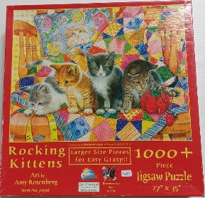 Rocking Kittens Suns Out Casse-tête 1000 morceaux