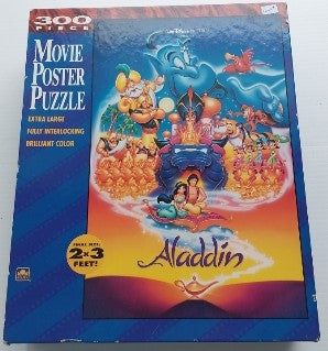 Movie Poster Aladdin GOLDEN Casse-tête 300 morceaux