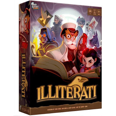 Illiterati GAP CLOSER GAMES Jeux 7 ans et+