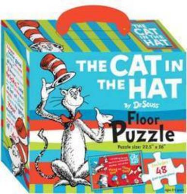 The Cat in the Hat Dr. Seuss Floor Puzzle Casse-tête de plancher 48 morceaux