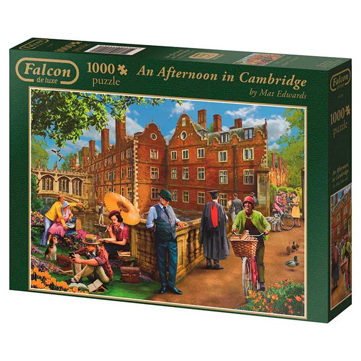 EDWARDS, Mat : An Afternoon in Cambridge FALCON 11129 Casse-tête 1000 morceaux