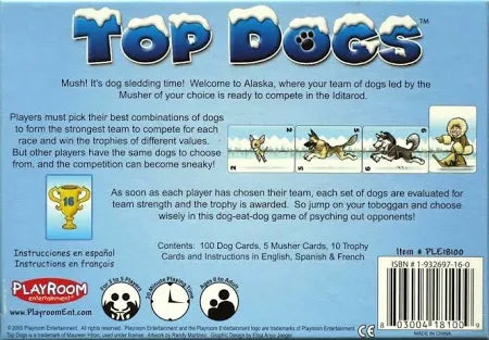 HIRON, Maureen: Top Dogs PLAYROOM Jeux 8 ans et plus