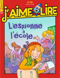 No 492 Janvier 2018 J'aime lire: L'espionne à l'école
