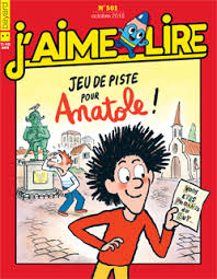 No 501 Octobre 2018 J'aime lire: Jeu de piste pour Anatole!