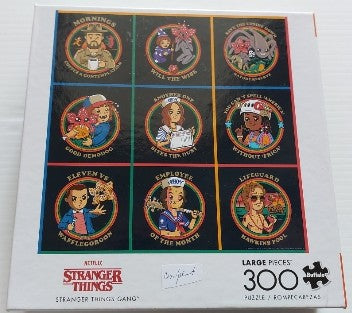The Stranger Things Gang NETFLIX BUFFALO 02760 Casse-tête 300 morceaux
