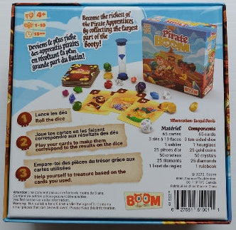 Pirate Boom BOOM Jeu 4 ans et +