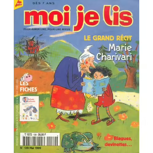 No 139 Mai 1999 Moi je lis : Le grand récit Marie Charivari