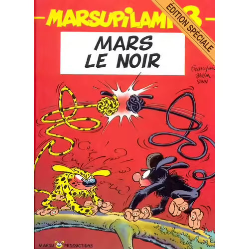 FRAQUIN : Marsupilami Mars le noir, édition spéciale MARSU 9782908462777