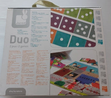 Duo Dominos & Loto Puzzles JANOD 02916 Jeux 4 ans et plus
