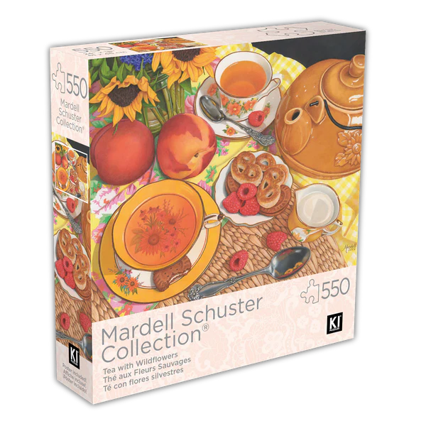 SCHUSTER, Mardell : Thé aux fleurs sauvages KI Puzzles Casse-tête 550 morceaux