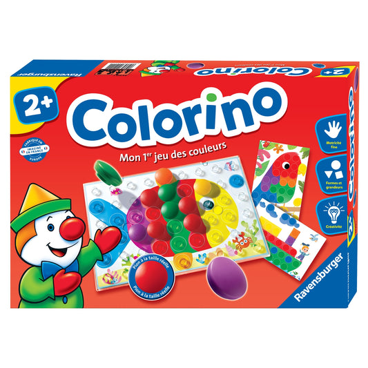 Colorino Mon 1er jeu des couleurs Ravensburger 240111 Jeux 2 ans +