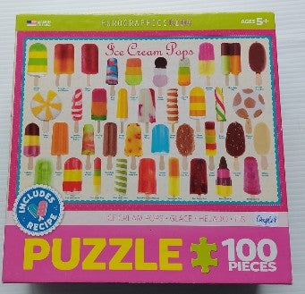 Glace Ice Cream Pops EuroGraphics 6100-0520 Casse-tête 100 morceaux