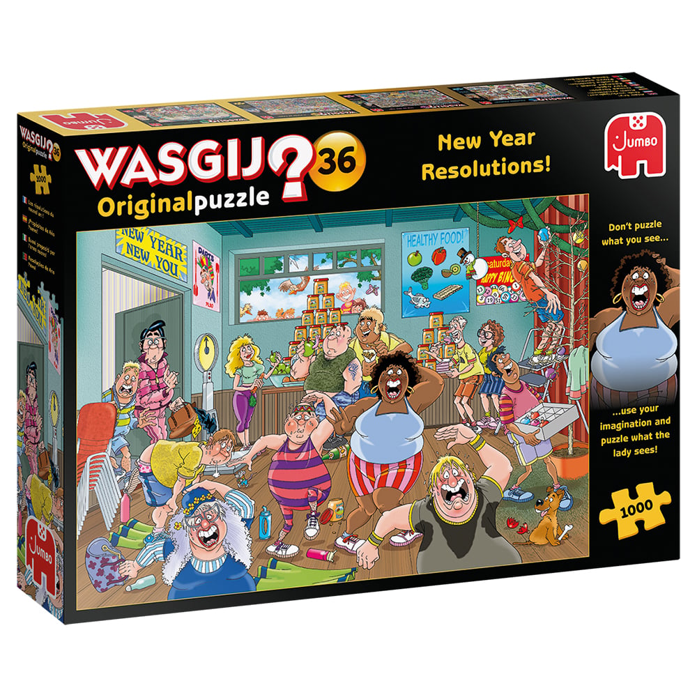 Original 36 Résolutions du nouvel an ! Wasgij 25000 Casse-tête 1000 morceaux