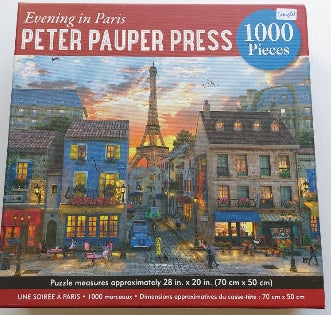 Evening in Paris, Peter Pauper Press Casse-tête 1000 morceaux 9781441330567