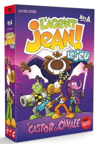 L'agent Jean! Le jeu, Le castor en cavale SCORPION MASQUÉ 7 ans et plus