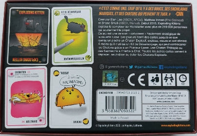 Exploding Kittens Un jeu de cartes explosif ! Jeu 7 ans et +