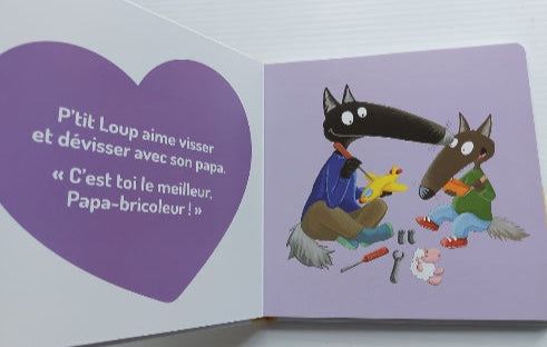 LALLEMAND P'tit Loup aime sa mamie AUZOU 9782733876688