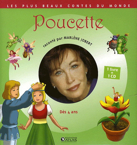 JOBERT, M : Les plus beaux contes du monde, Poucette ATLAS 9782723468640