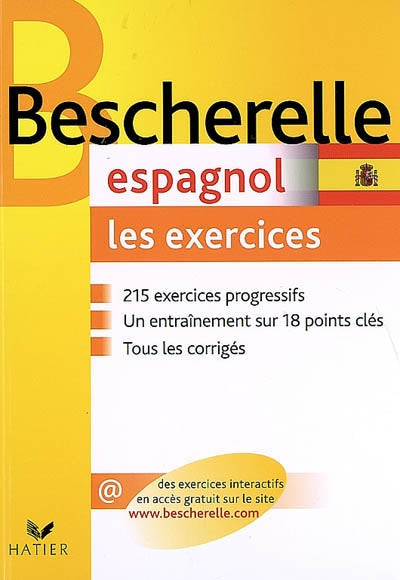 Bescherelle : Espagnol, les exercices HATIER 9782218934513