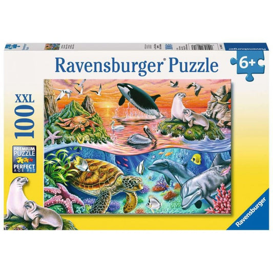 L'océan coloré Ravensburger 106813 Casse-tête 100 morceaux