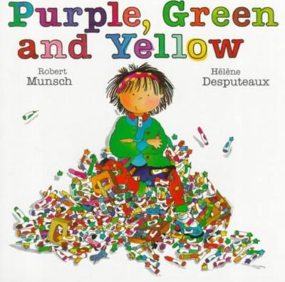 MUNSCH DESPUTEAUX : Purple, Green and Yellow ANNICK PRESS 9781550372564