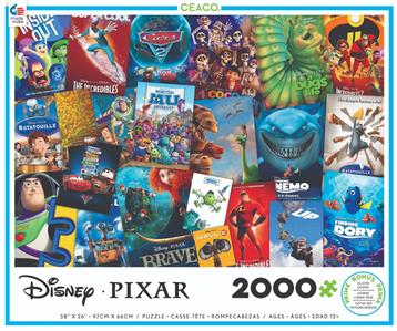 Disney Pixar CEACO 3502-5 Casse-tête 2000 morceaux