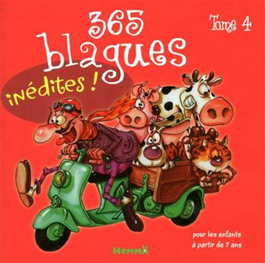 365 blagues inédites ! T4 HEMMA 9782508007958