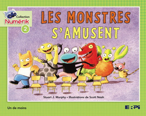 MURPHY #2 Les monstres s'amusent, Coll. Numérik Vert ERPI 9782761340564