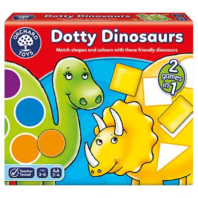 Dotty Dinosaurs ORCHARD TOYS Jeu 3 à 6 ans