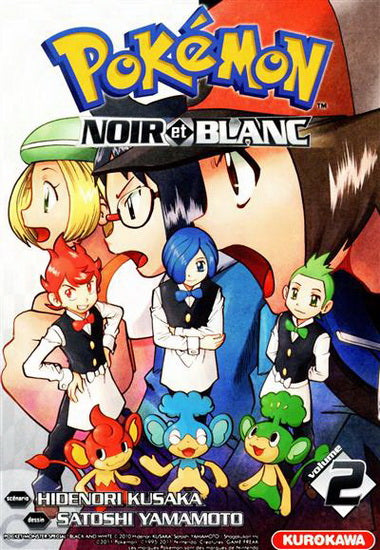 KUSAKA YAMAMOTO T2 Pokémon Noir et Blanc KUROKAWA 9782351426531