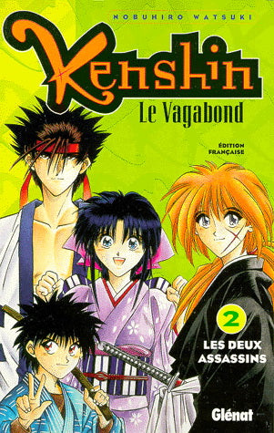 NOBUHIRO WATSUKI T2 Les deux assassins Kenshin Le vagabond GLÉNART 9782723425827