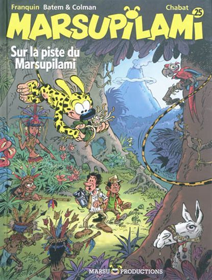 COLMAN, Stéphane : Marsupilami T25 Sur la piste du Marsupilami 9782354260712